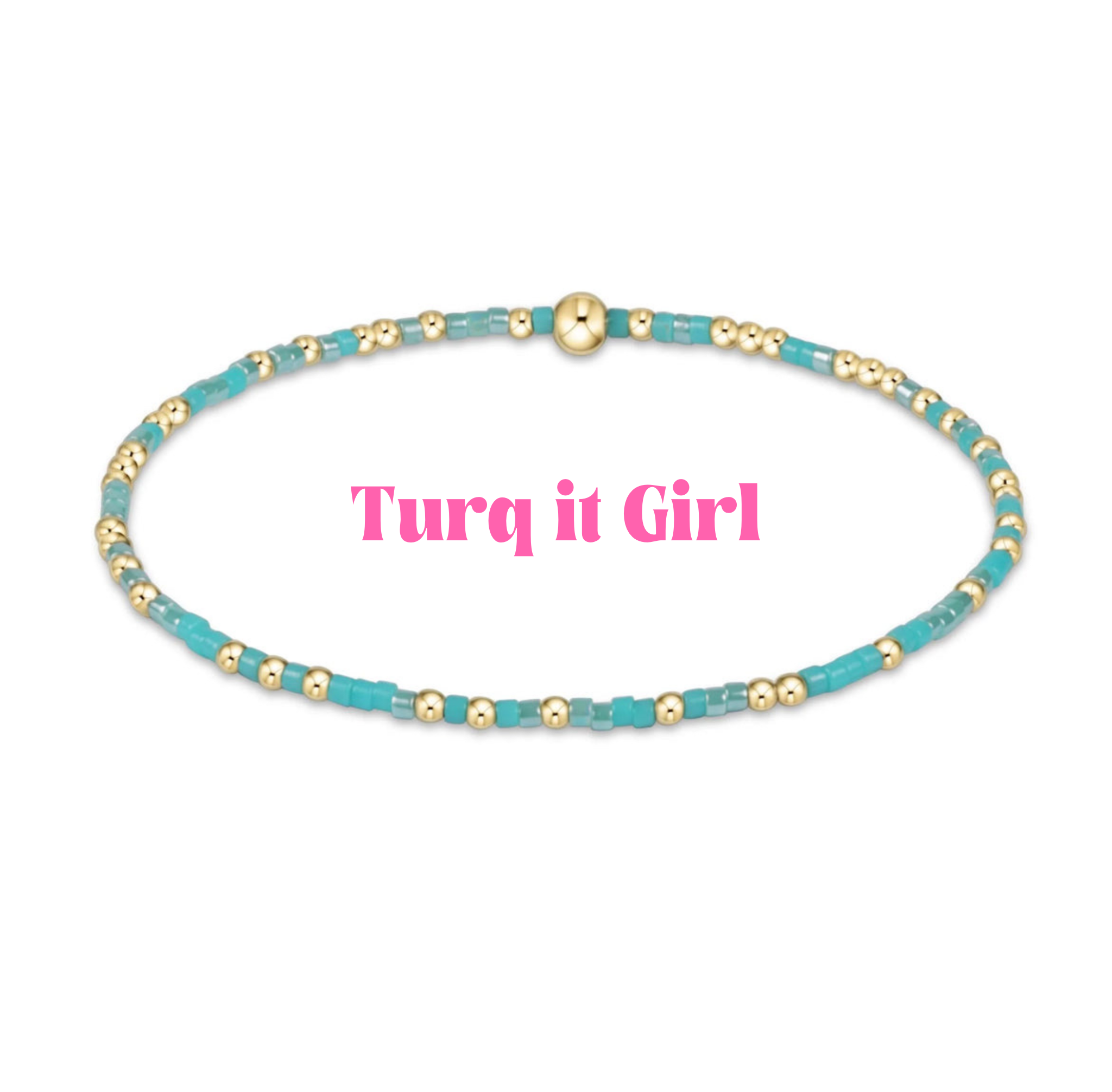 Enewton Colored HOPE UNWRITTEN Bracelet- Turq It Girl