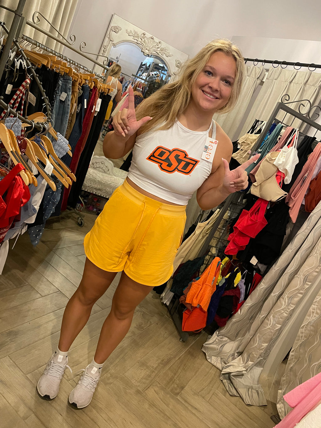 Oklahoma State University Cowboys Halter Top