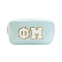 DUOTHREADS Chenille SORORITY Cosmetic Bag