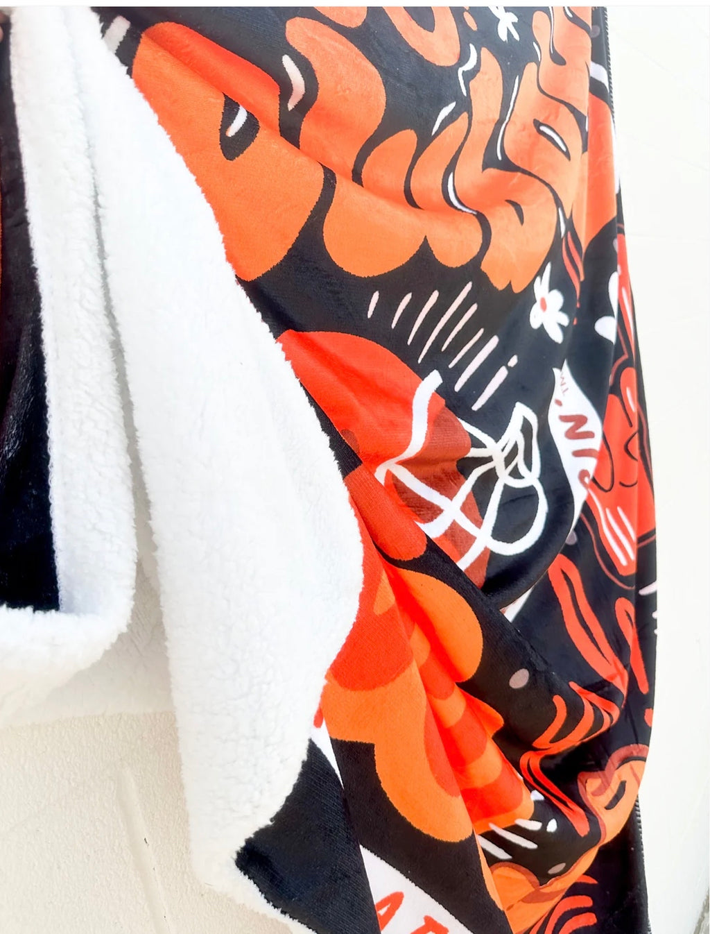 CALAMITY JANE’S Collegiate OSU PISTOLS FIRING Oversized Fleece Throw Blanket