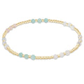 Enewton Gemstone Gold JOY Pattern 3mm Bead Bracelet - HOT MESS SS25