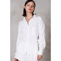 STARRY EYED DoubleGaze MineralWash ButtonDown Top