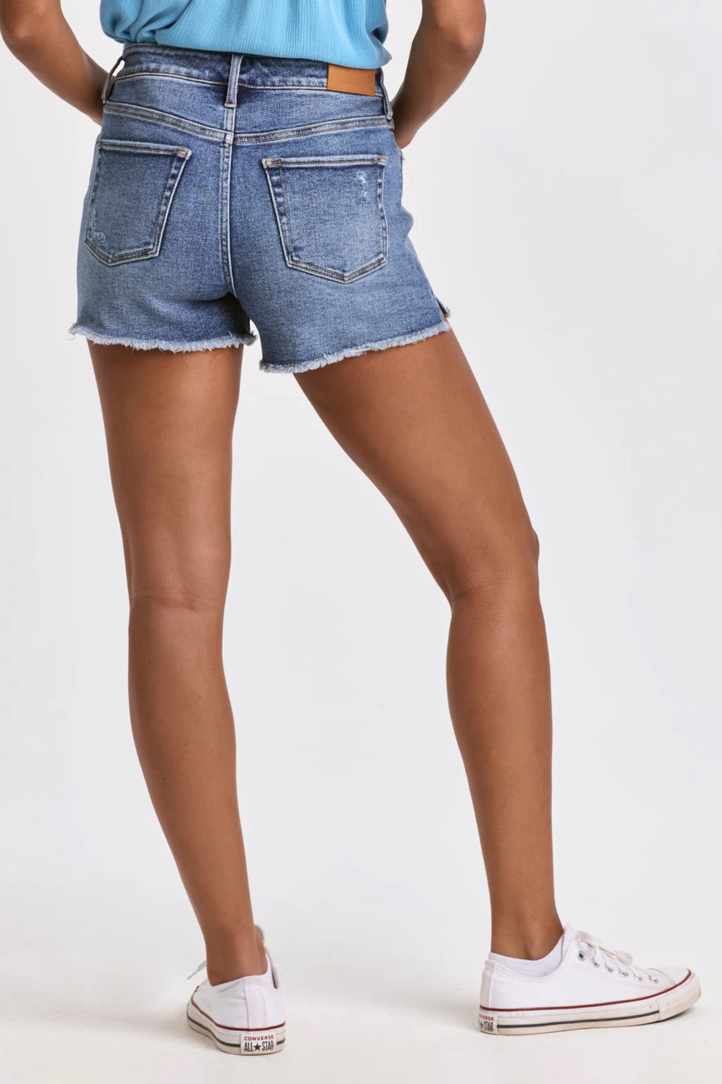 DEAR JOHN HighRise CARRIE Boyfriend Denim Shorts