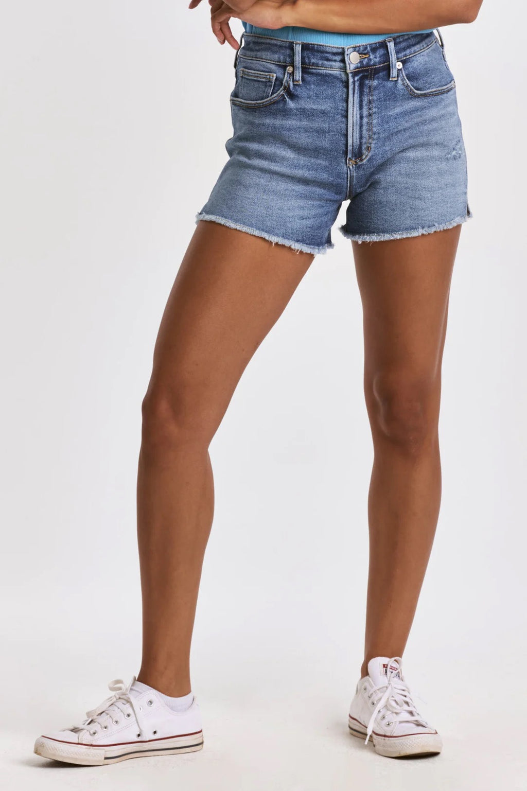 DEAR JOHN HighRise CARRIE Boyfriend Denim Shorts