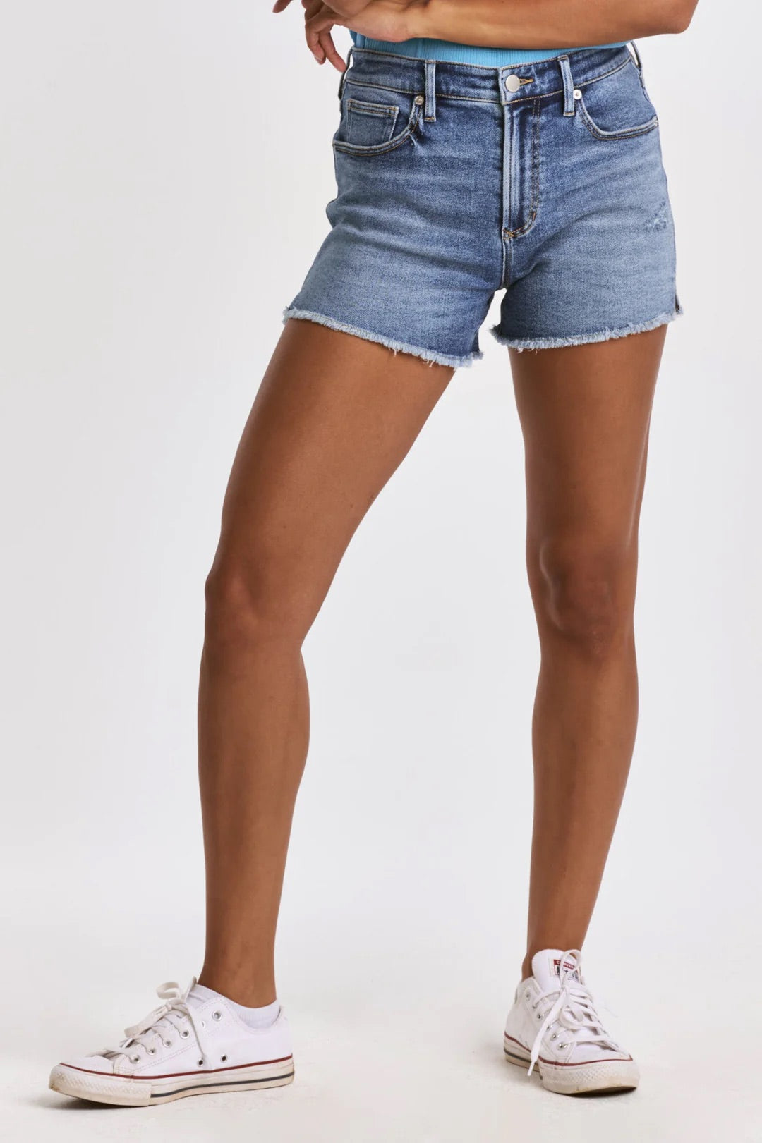 DEAR JOHN HighRise CARRIE Boyfriend Denim Shorts