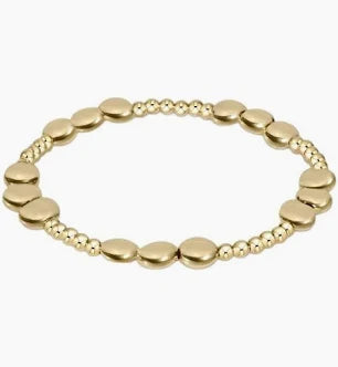 ENEWTON 6mm HONESTY JOY Pattern Bracelet- Gold