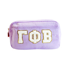 DUOTHREADS Chenille SORORITY Cosmetic Bag