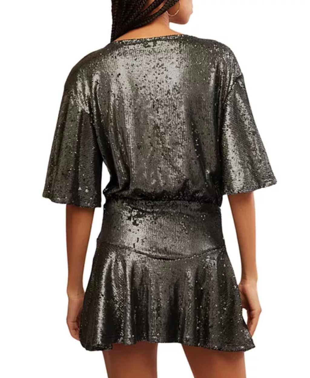FREE PEOPLE Sequin MANUKA Mini Dress