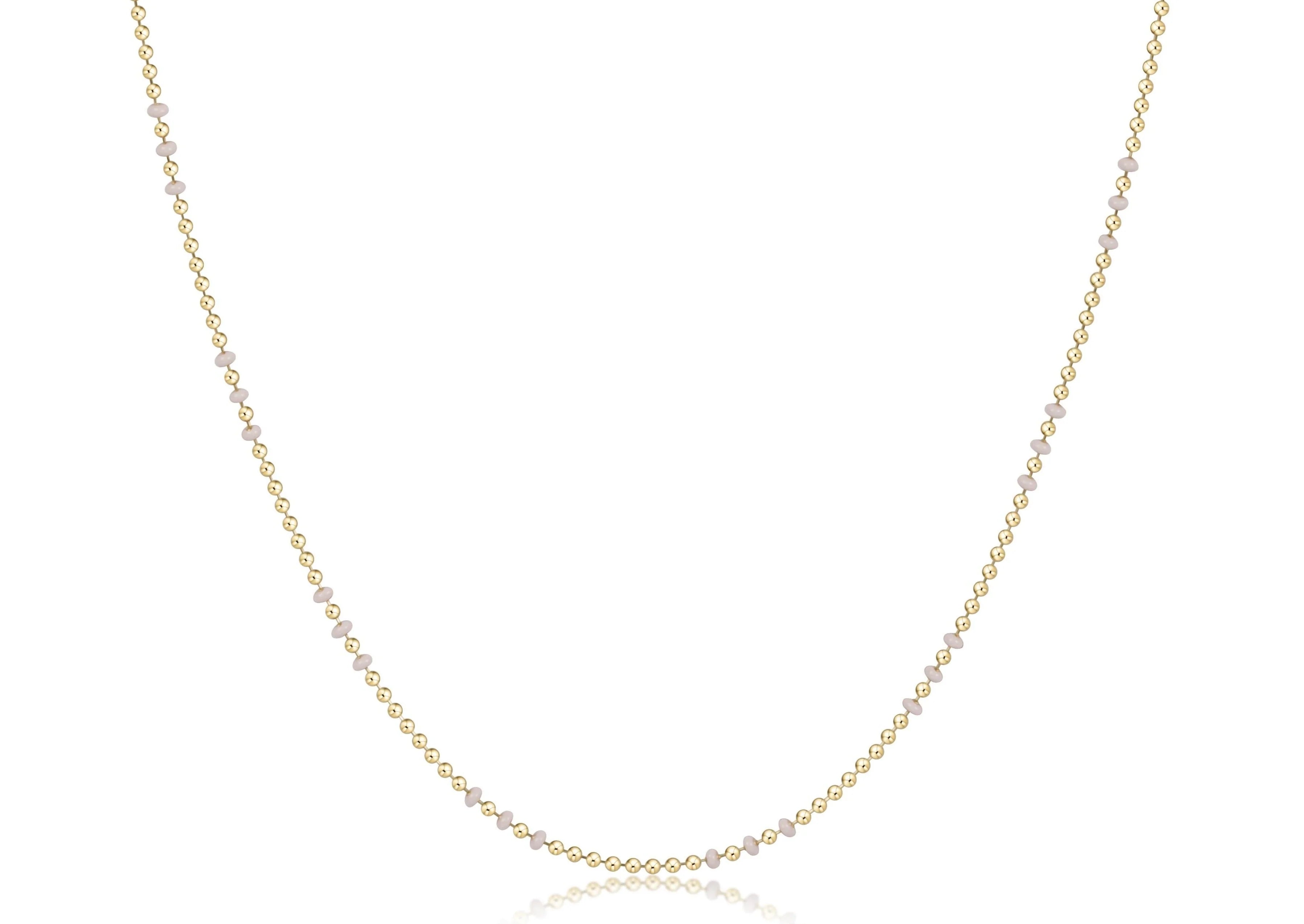 ENewton 15” Choker Hope Joy- Off White Necklace