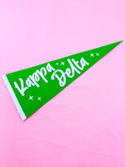 DUOTHREADS Sorority STARDUST Pennant Flag