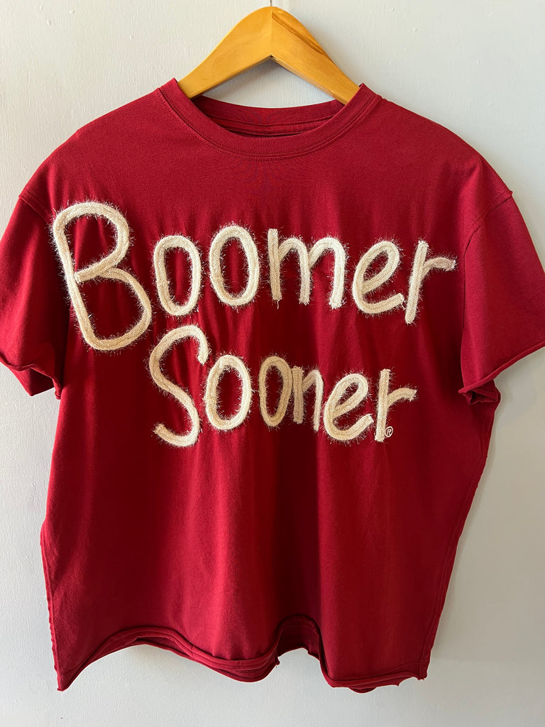 STADIUM Metallic BOOMER SOONER ShortSleeve Tee