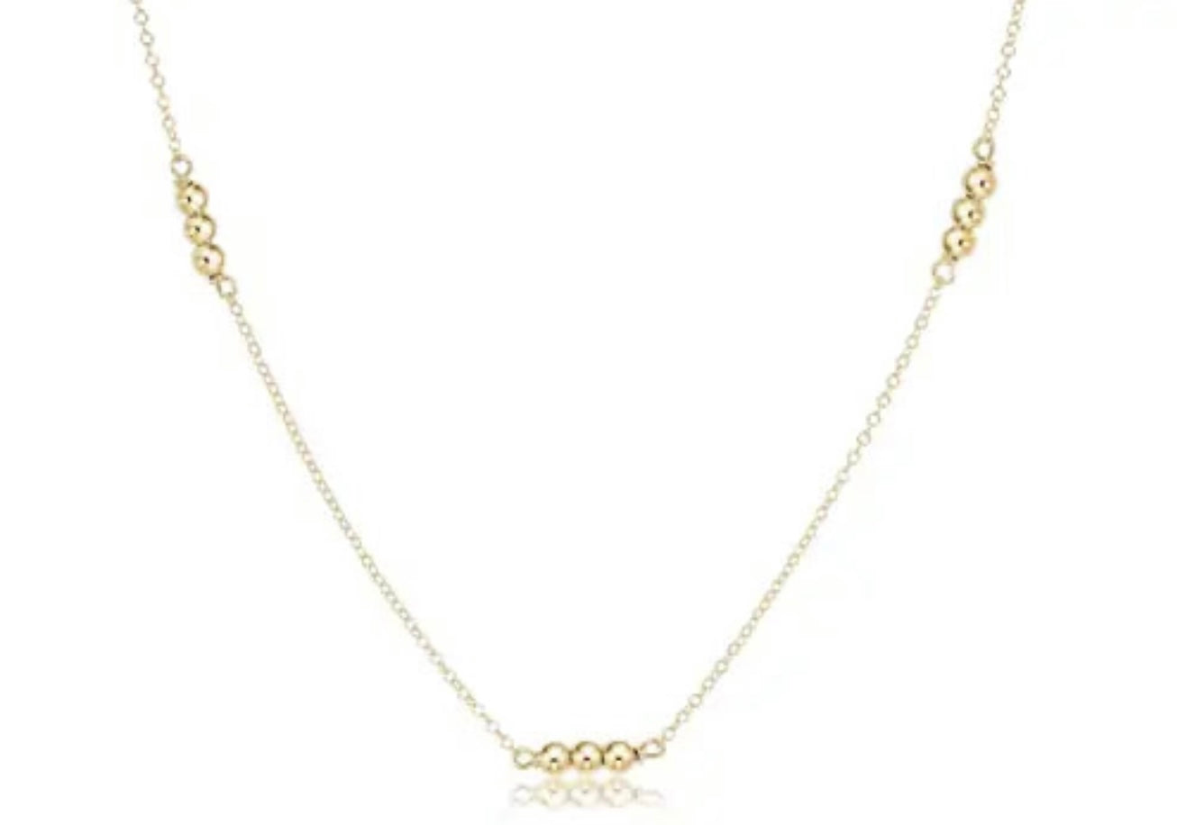 ENEWTON 16” Choker JOY Simplicity 3mm Classic Gold