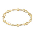 ENewton HOPE UNWRITTEN 5mm Gold Bead Bracelet -