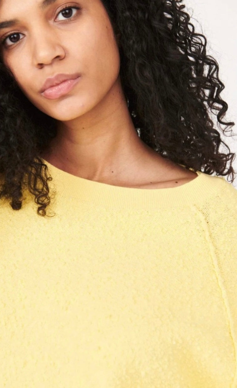 FREE PEOPLE  Sunshine FOUND MY FRIEND Pulllover
