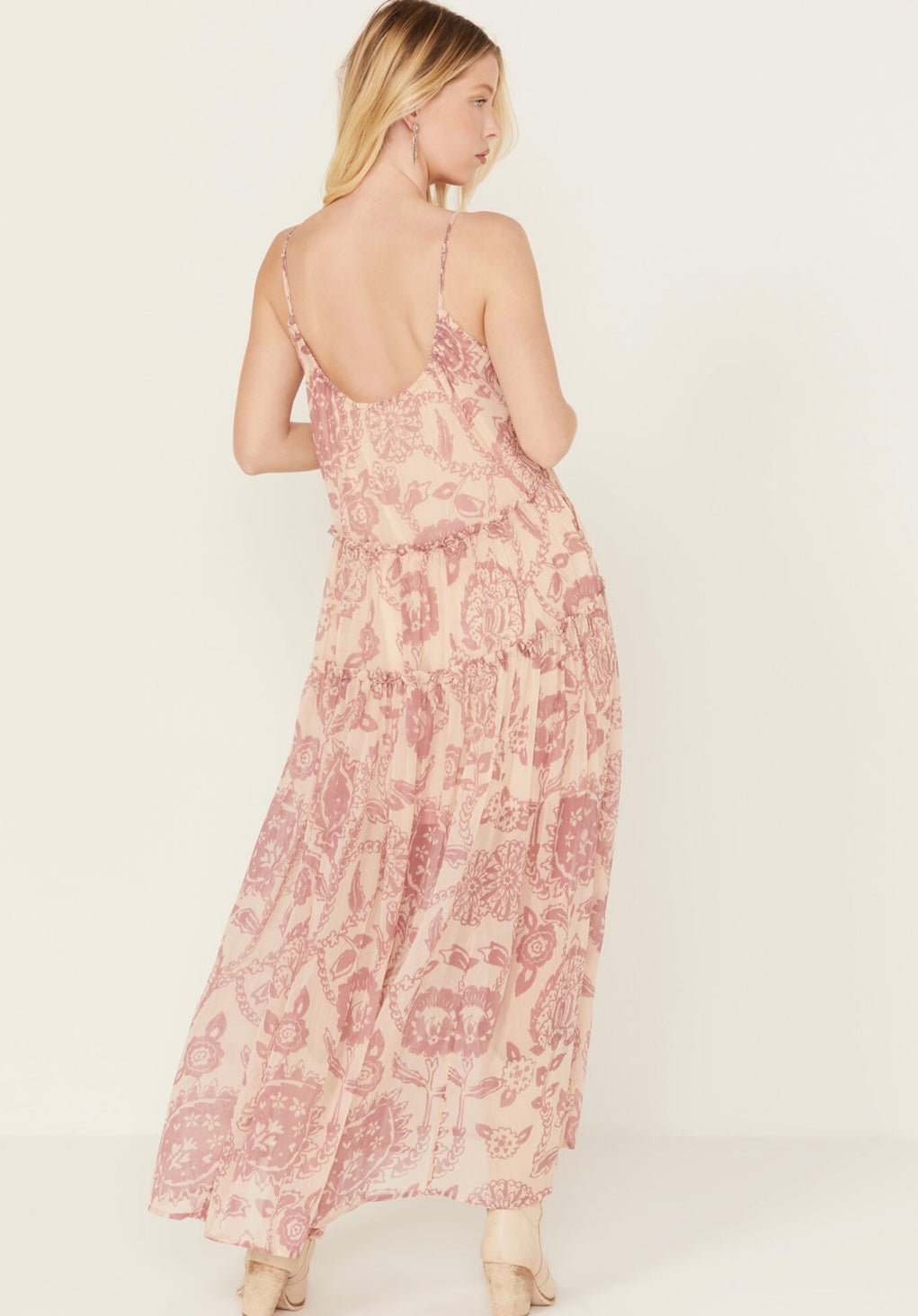 FREE PEOPLE Floral JULIANNA Maxi Dress