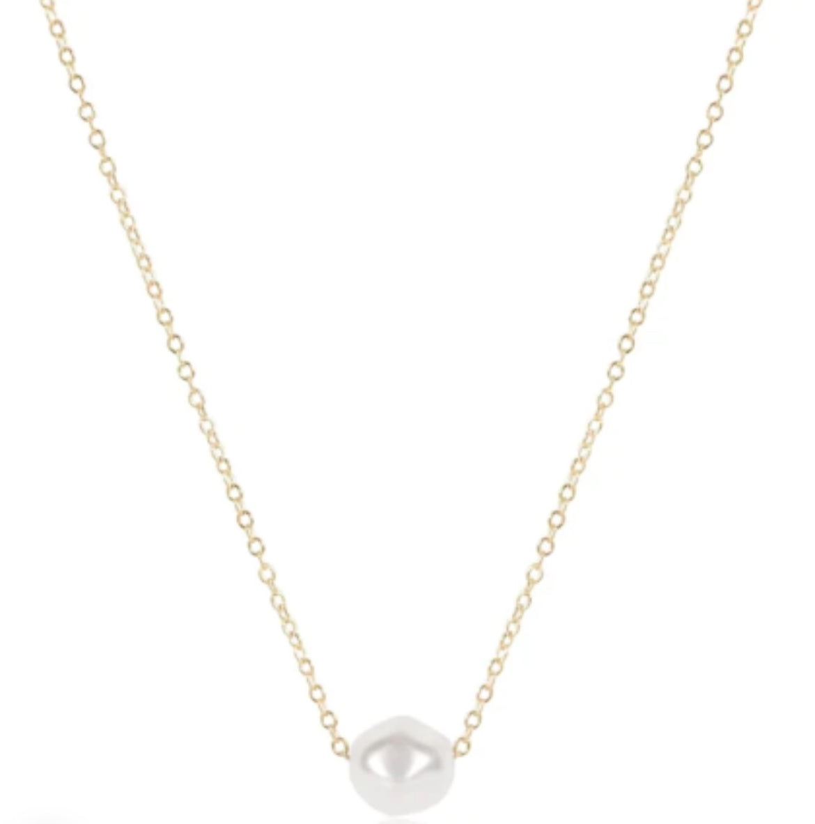 ENewton 16” Necklace in Gold with ADMIRE Pearl