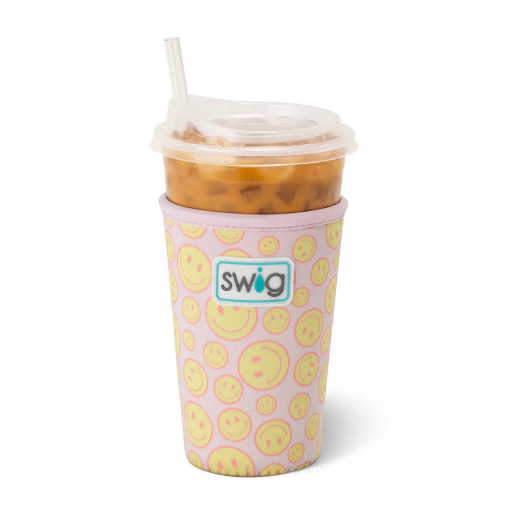 SWIG LIFE Iced Coffee OH HAPPY DAY Cup Coolie
