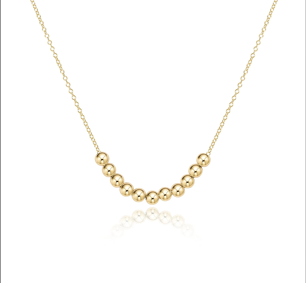 ENewton 16" Necklace Gold - Classic BEADED BLISS Necklace