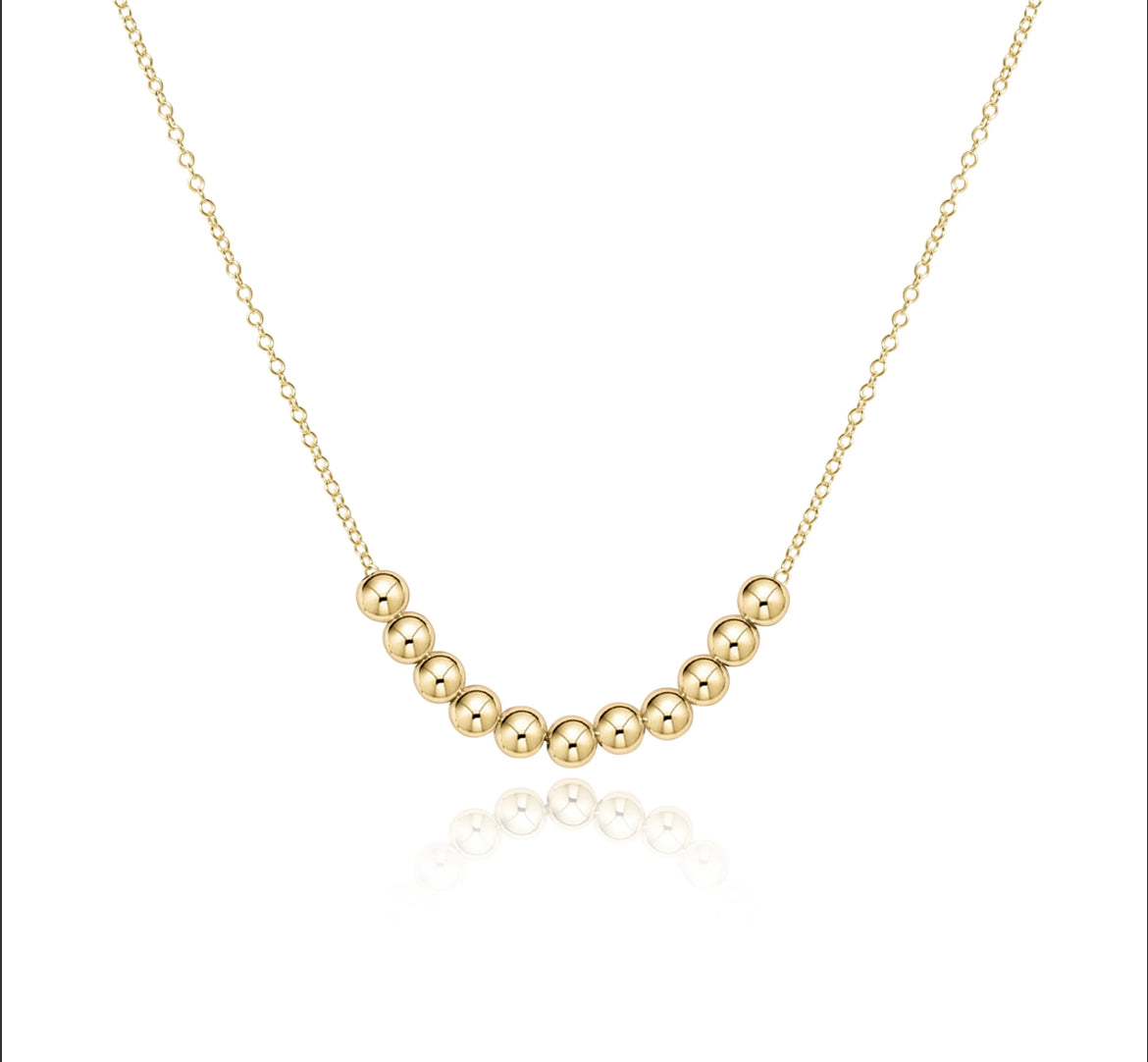 ENewton 16" Necklace Gold - Classic BEADED BLISS Necklace