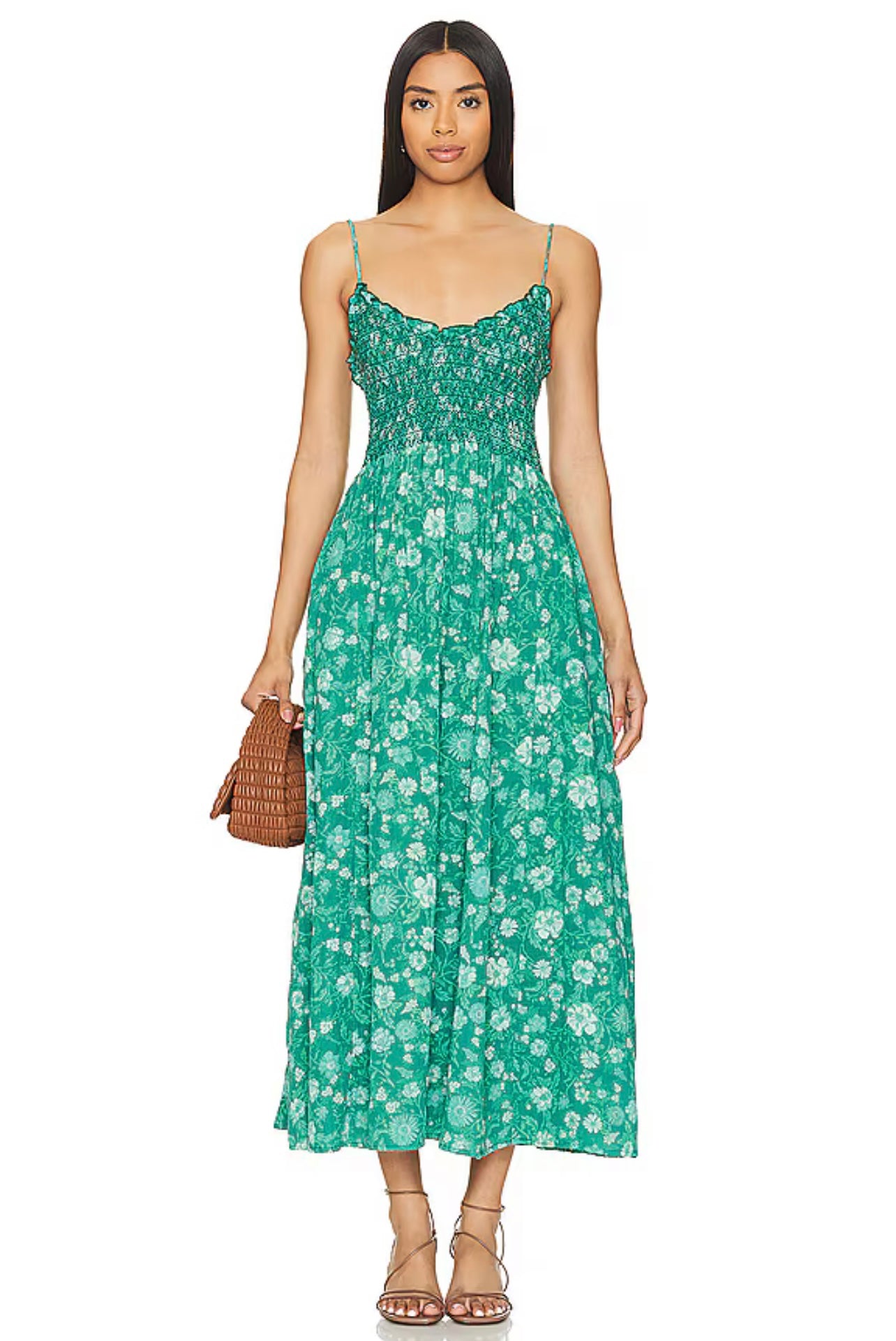 FREE PEOPLE Floral SWEET NOTHINGS Midi Dress