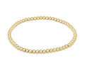 ENEWTON Classic Gold 3mm Bead Bracelet