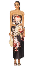 FREE PEOPLE 2pc FABIAN Floral Maxi Skirt Set