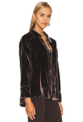 FREE PEOPLE Velvet MARIANNE Long Sleeve Top