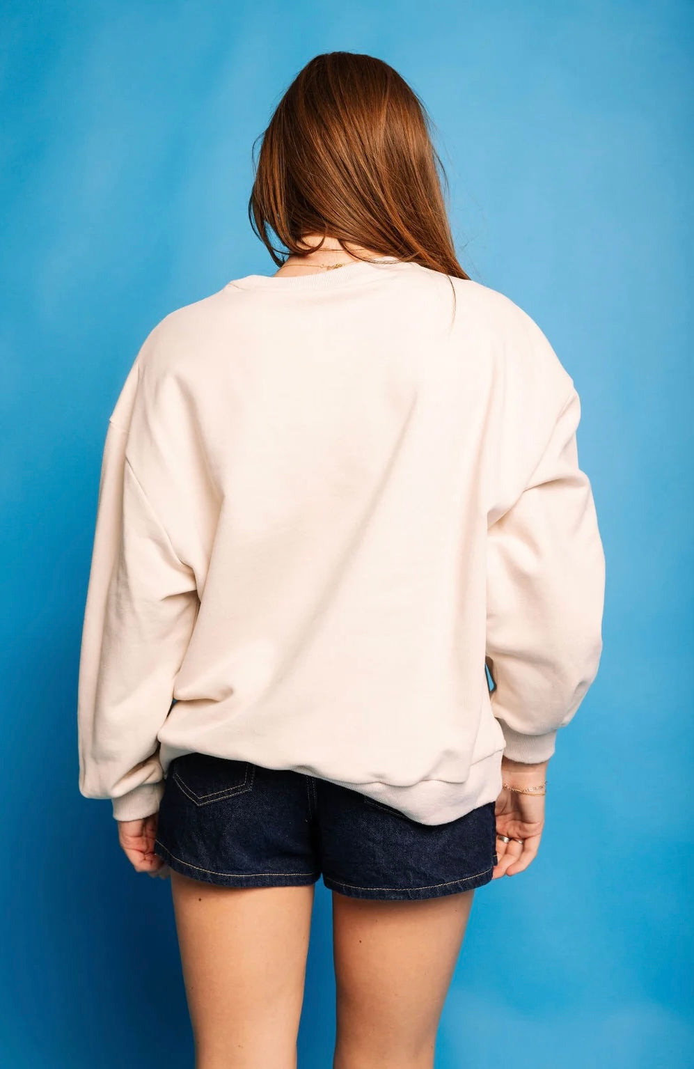 QUEEN OF SPARKLES Oversized BUTTERFLY Sweatshirt