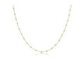 ENEWTON 17” SIMPLICITY  Chain Gold Choker - Classic 2mm Gold Necklace