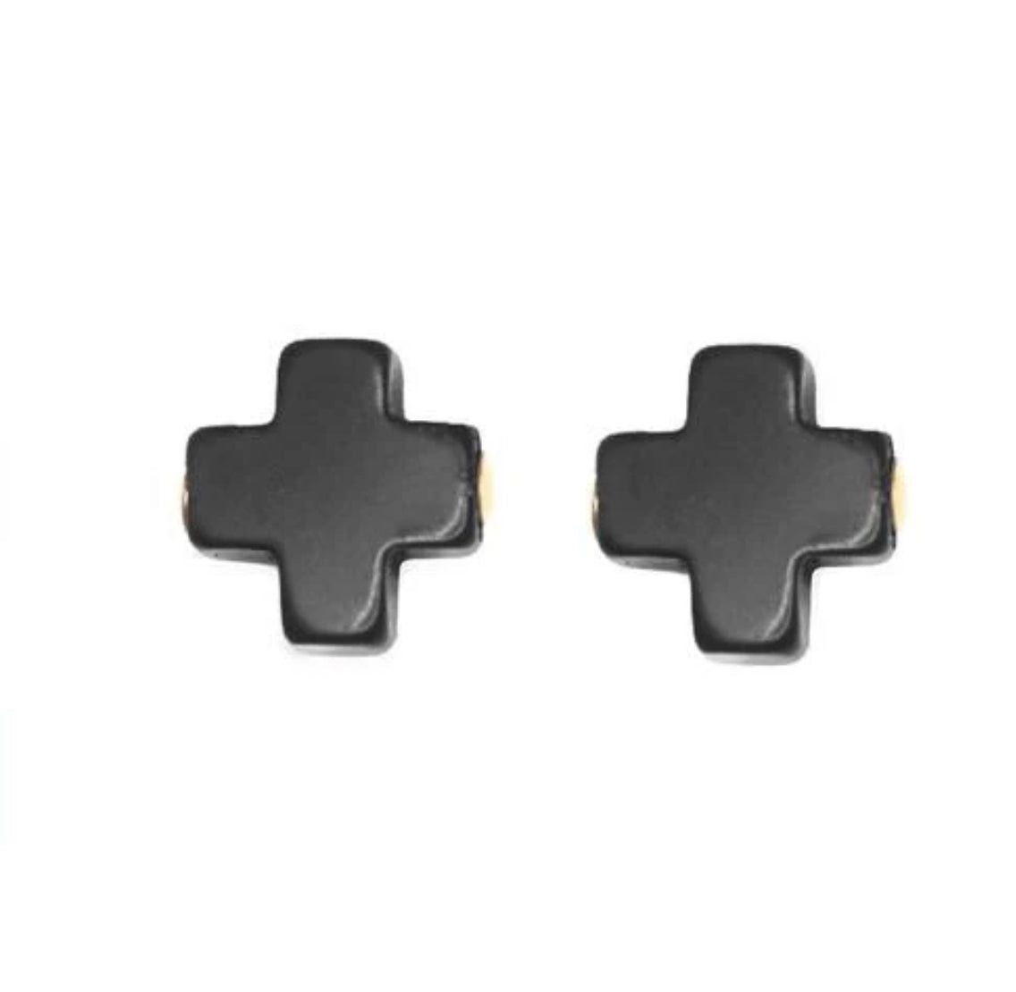 ENewton ONYX Signature Cross Stud Earring