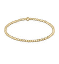 ENewton Classic Gold 2.5mm Bead Bracelet