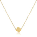 ENEWTON 16" Necklace Gold - SIGNATURE CROSS Gold
