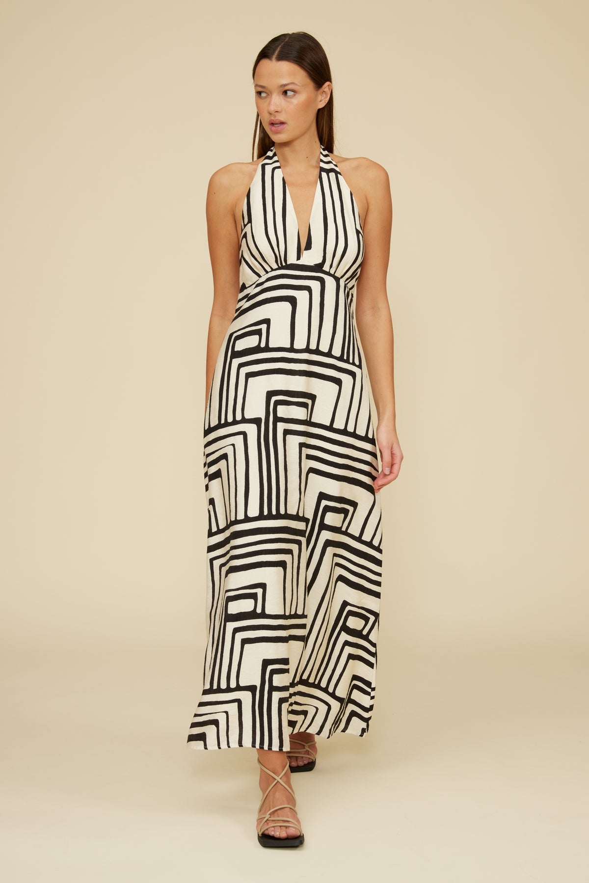 LUCY PARIS Halter Dress ANJELICA