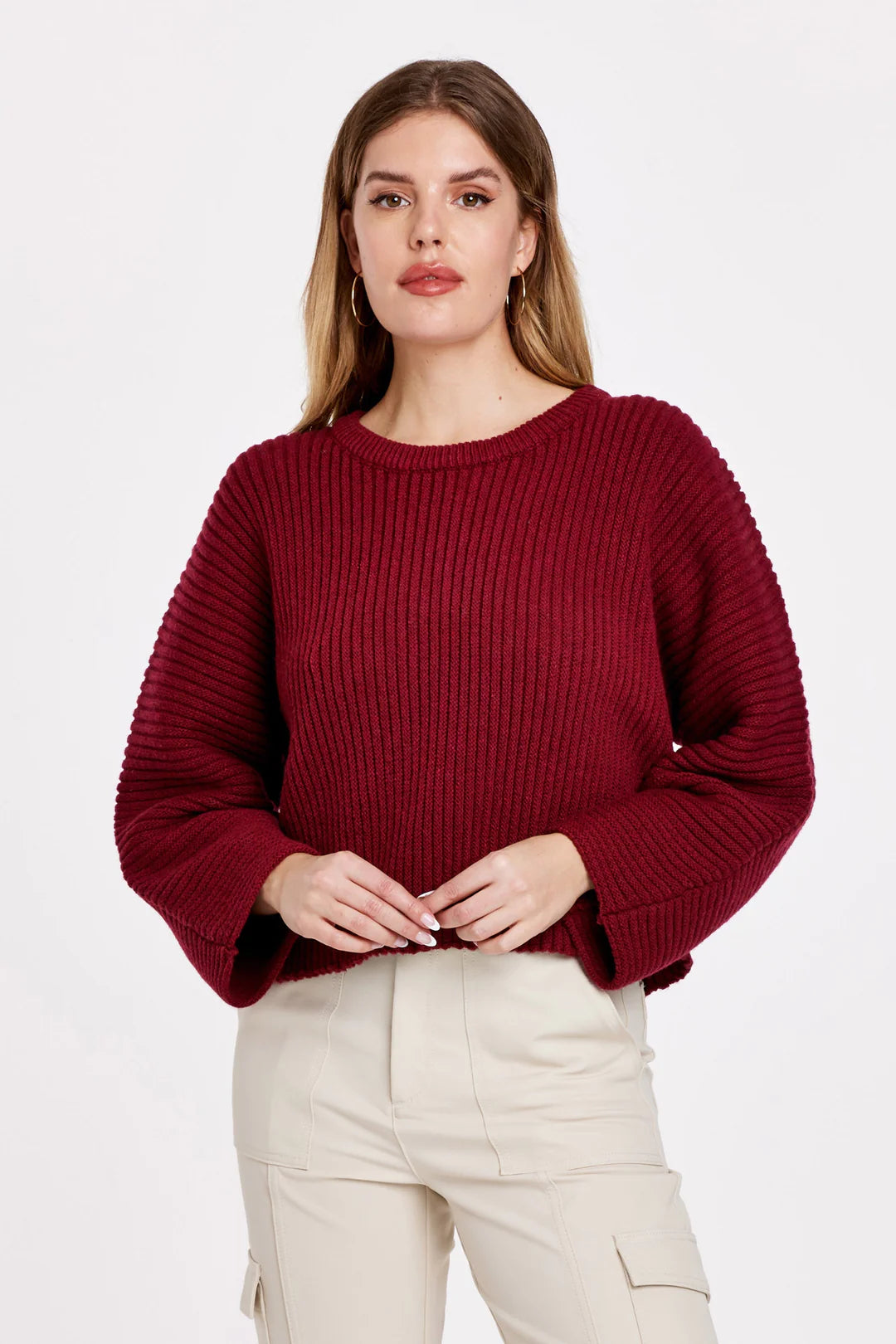 *DEAR JOHN BoatNeck PARKER Relax Sweater
