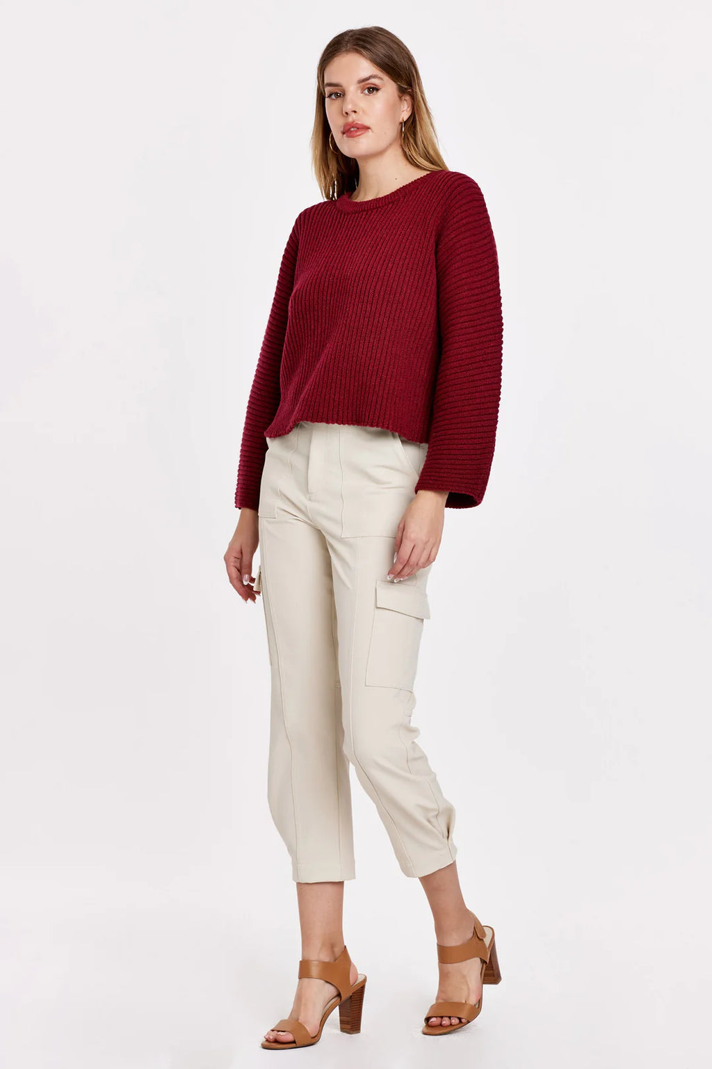 *DEAR JOHN BoatNeck PARKER Relax Sweater
