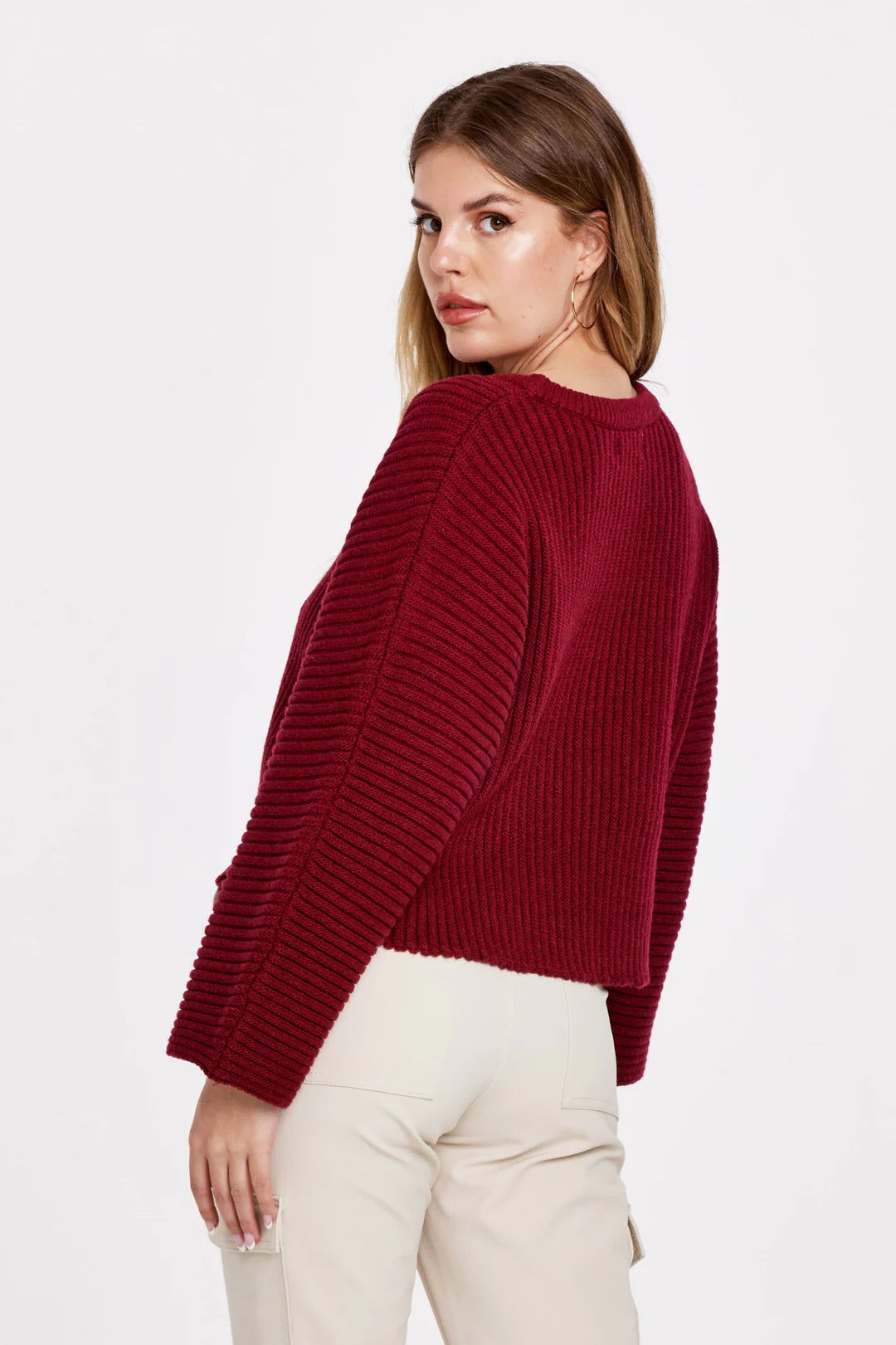 *DEAR JOHN BoatNeck PARKER Relax Sweater