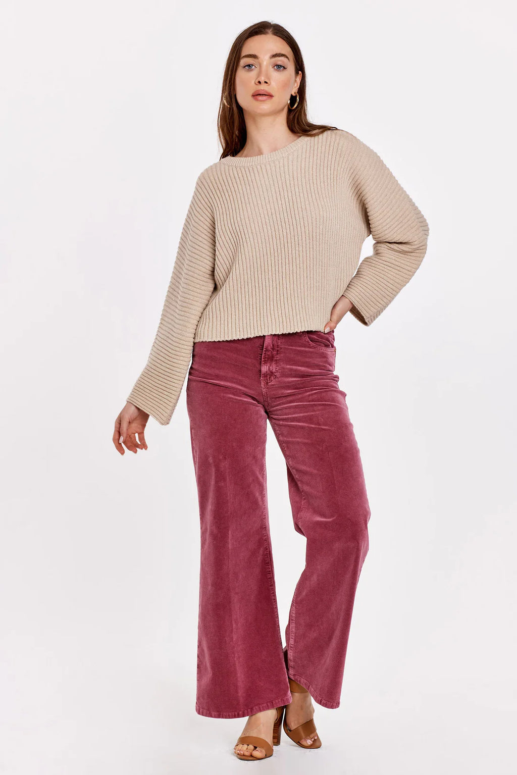 *DEAR JOHN BoatNeck PARKER Relax Sweater