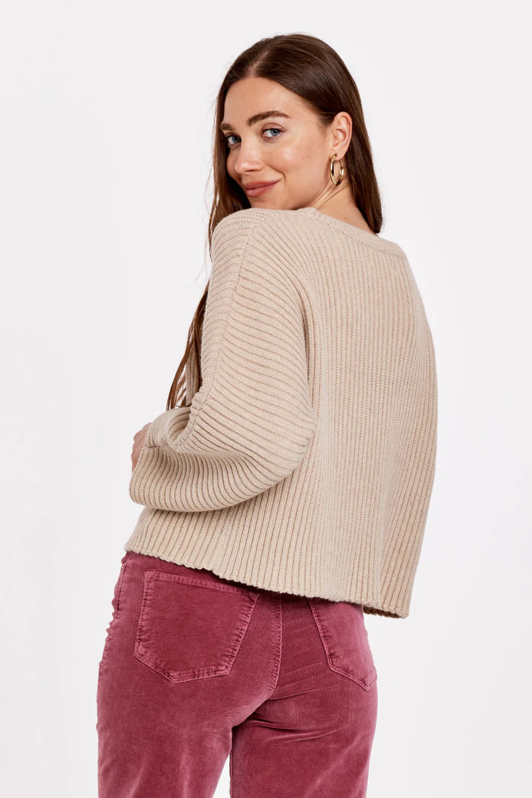 *DEAR JOHN BoatNeck PARKER Relax Sweater