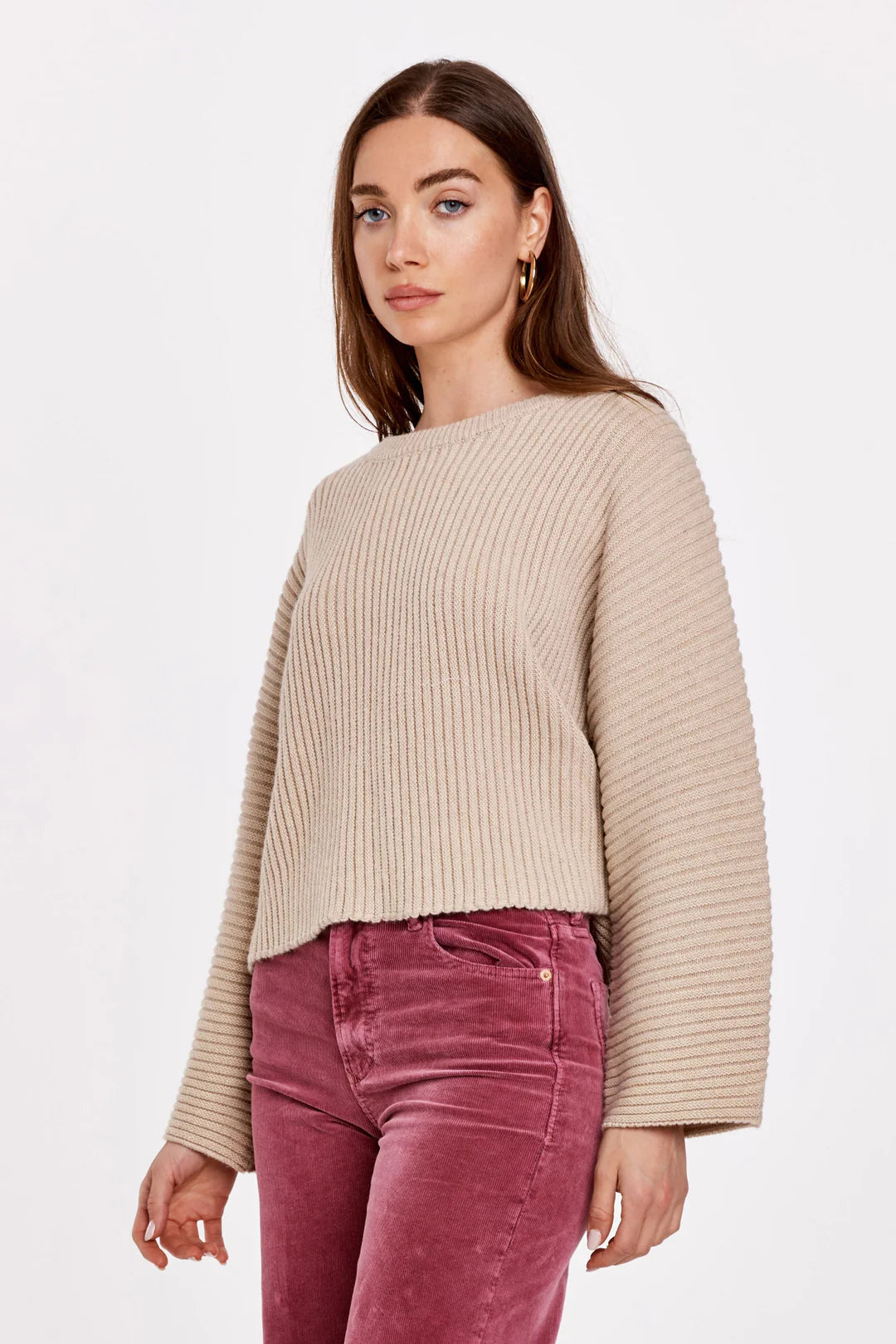 *DEAR JOHN BoatNeck PARKER Relax Sweater