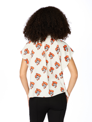 SS OkState PISTOL PETE  Poly Blouse Top