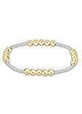 ENEWTON Classic BLISSFUL Pattern 2.5mm Bead Bracelet - 5mm Mix Metal