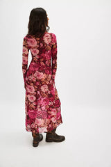 FREE PEOPLE Floral Mesh GIANNI Maxi Dress