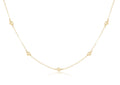ENEWTON 15” Choker SIMPLICITY Chain Gold - Classic 4mm Gold