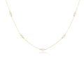 ENEWTON 17” Choker SIMPLICITY Gold Chain Gold - 4mm Pearl