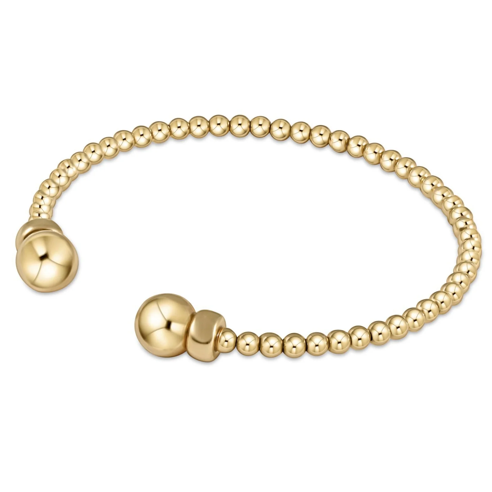 ENewton Classic GOLD 3mm Bead Cuff
