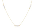 ENEWTON Choker JOY SIMPLICITY Chain Gold 3MM PEARL