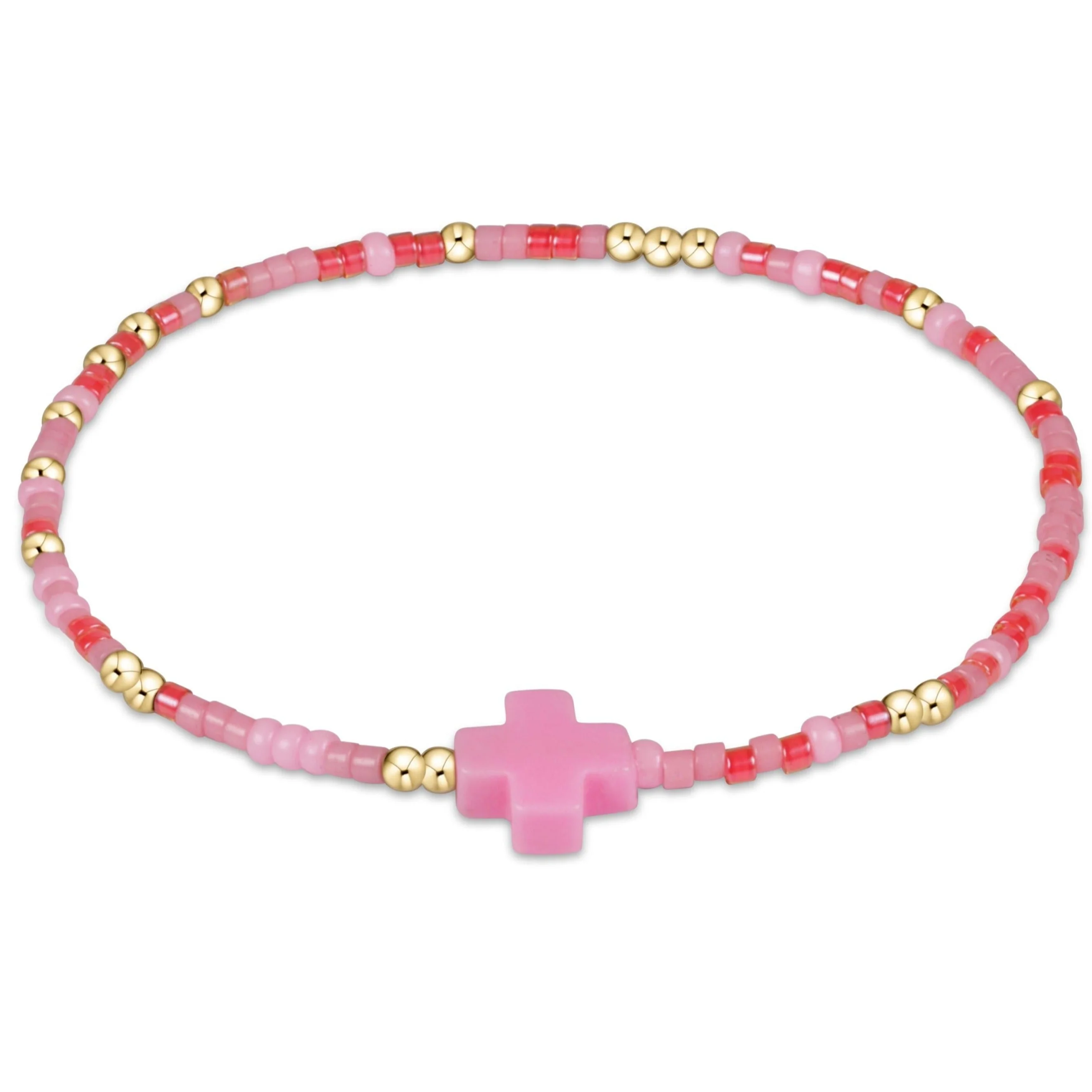 ENewton EGIRL Hope Unwritten PARTY LIKE A FLOCKSTAR Signature Cross Bracelet