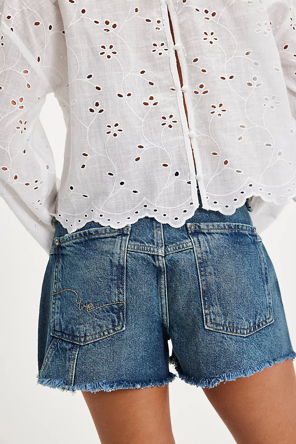 FREE PEOPLE Denim NOWORNEVER in