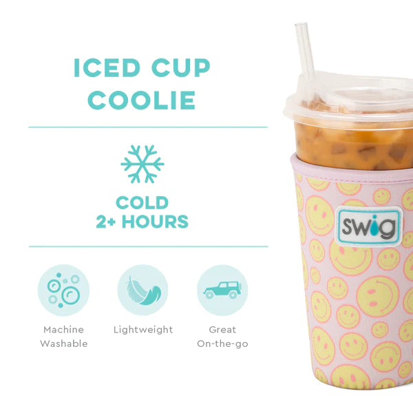 SWIG LIFE Iced Coffee OH HAPPY DAY Cup Coolie