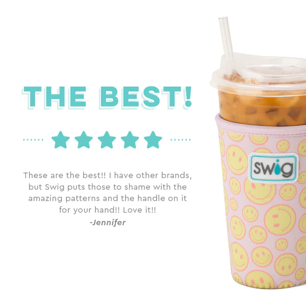 SWIG LIFE Iced Coffee OH HAPPY DAY Cup Coolie